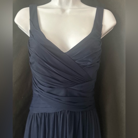 David’s Bridal bridesmaid dress, Marine size 10. - Picture 6 of 6